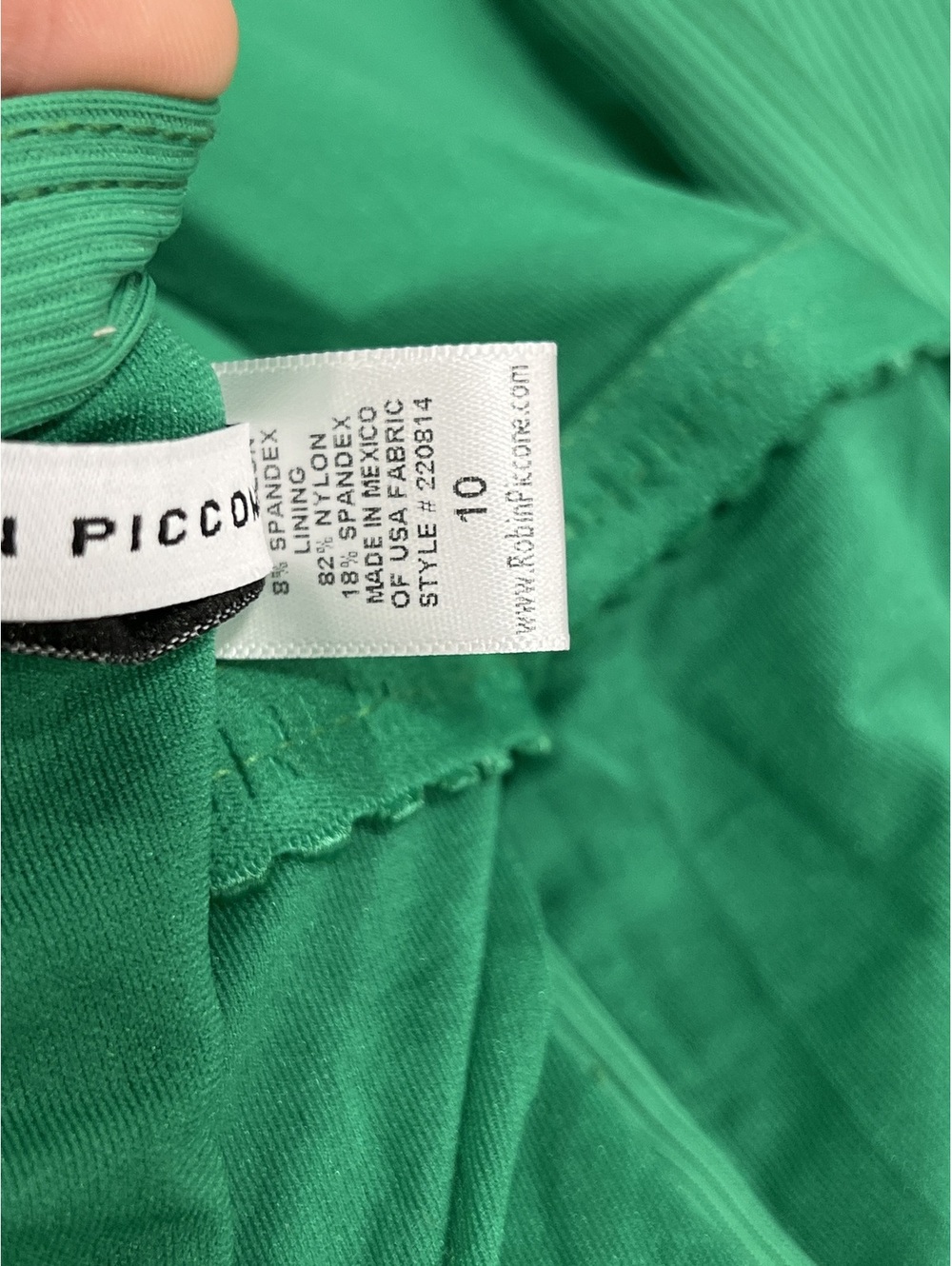ROBIN PICCONE AMY HIGH NECK 1 PIECE - Picture 6 of 6